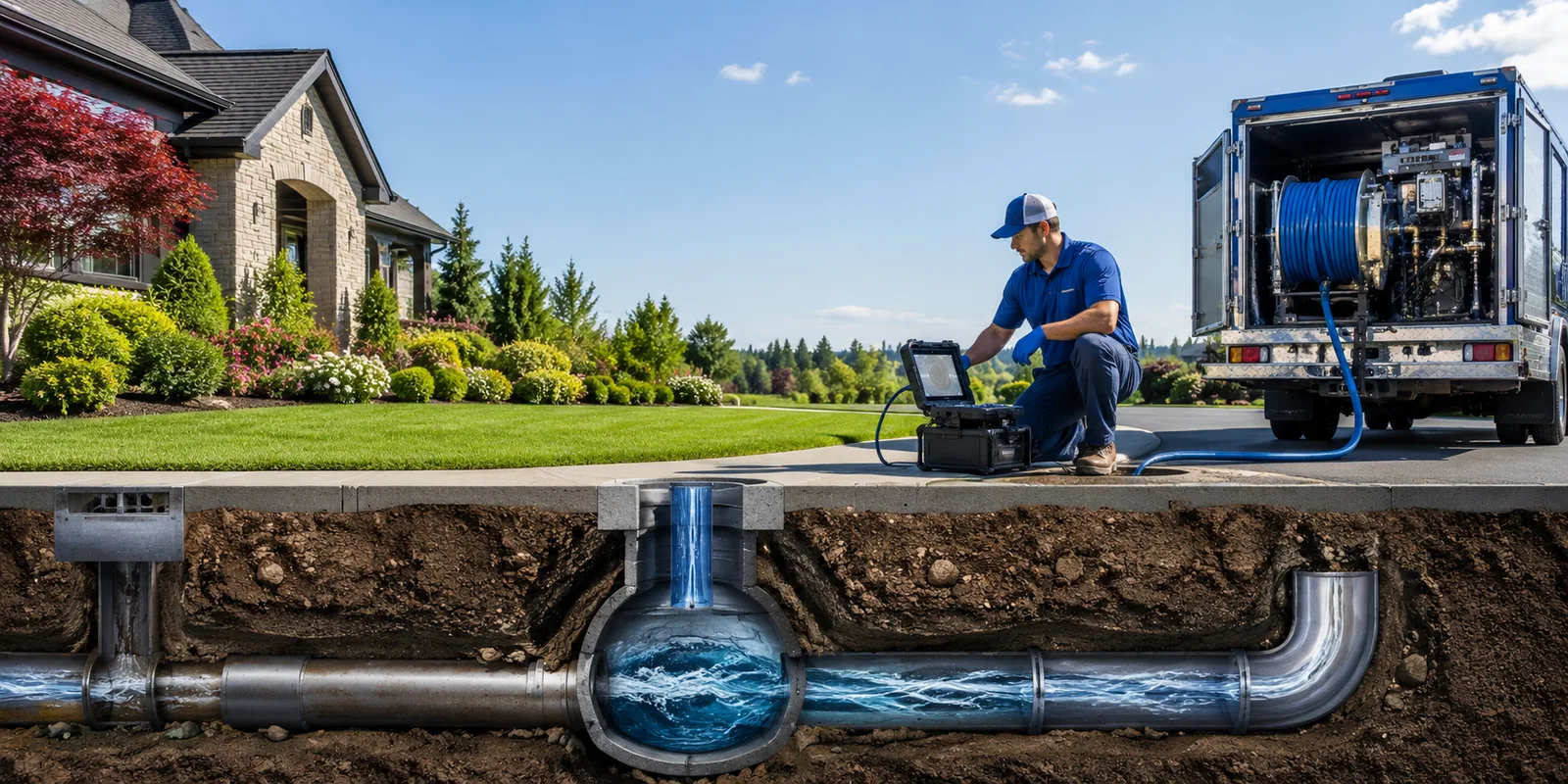 Drainage restoration information for Highland Park, MI